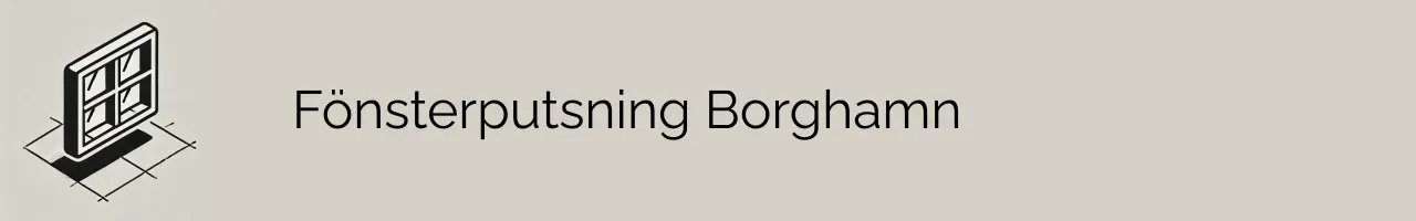 Fönsterputsning Borghamn